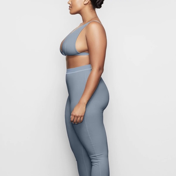 SKIMS NWT Cotton Rib Legging Kyanite - Picture 5 of 8